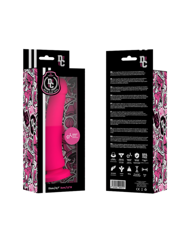 DELTA CLUB - TOYS DILDO MEDICO ROSA IN SILICONE 17 CM -O- 3 CM