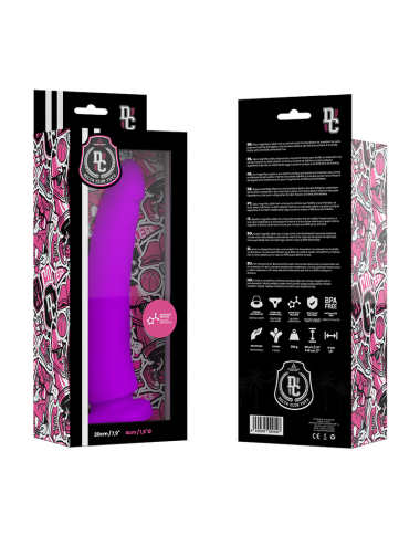 DELTA CLUB - TOYS DILDO MEDICO LILLA IN SILICONE 20 CM -O- 4 CM