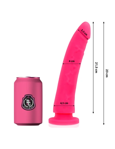DELTA CLUB - TOYS DILDO MEDICO ROSA IN SILICONE 23 CM -O- 4.5 CM
