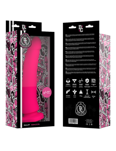 DELTA CLUB - TOYS DILDO MEDICO ROSA IN SILICONE 23 CM -O- 4.5 CM