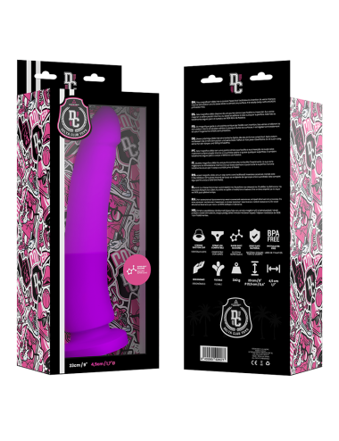 DELTA CLUB - TOYS DILDO MEDICO LILLA IN SILICONE 23 CM -O- 4.5 CM