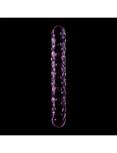 NEBULA SERIES BY IBIZA - MODELLO 15 DILDO IN VETRO BOROSILICATO ROSA 18.5 CM -O- 3 CM