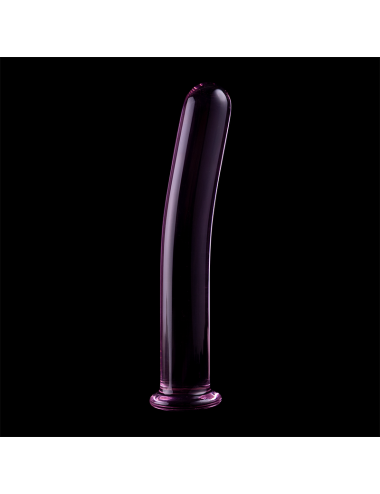 NEBULA SERIES BY IBIZA - MODELLO 17 DILDO IN VETRO BOROSILICATO ROSA 18.5 CM -O- 3 CM