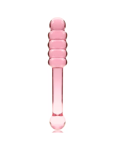 NEBULA SERIES BY IBIZA - MODELLO 20 DILDO IN VETRO BOROSILICATO ROSA 20.5 CM -O- 3 CM