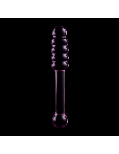 NEBULA SERIES BY IBIZA - MODELLO 20 DILDO IN VETRO BOROSILICATO ROSA 20.5 CM -O- 3 CM