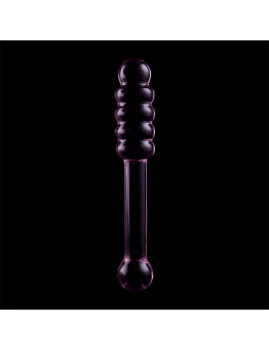 NEBULA SERIES BY IBIZA - MODELLO 20 DILDO IN VETRO BOROSILICATO ROSA 20.5 CM -O- 3 CM