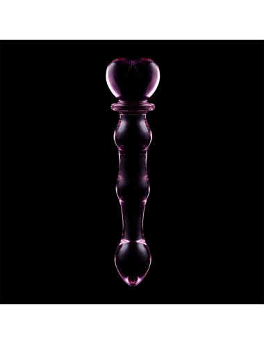 NEBULA SERIES BY IBIZA - MODELLO 21 DILDO IN VETRO BOROSILICATO ROSA 20.5 CM -O- 3.5 CM