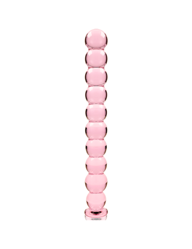 NEBULA SERIES BY IBIZA - MODELLO 22 DILDO IN VETRO BOROSILICATO ROSA 21.5 CM -O- 2.5 CM