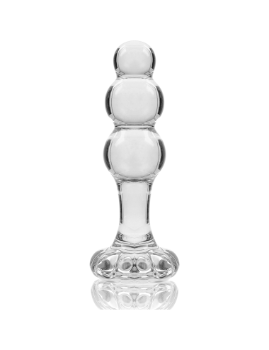 NEBULA SERIES BY IBIZA - MODELLO 1 TAPPO VETRO BOROSILICATO TRASPARENTE 10.5 CM -O- 3 CM