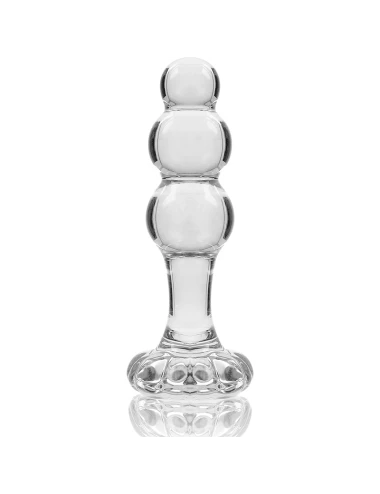NEBULA SERIES BY IBIZA - MODELLO 1 TAPPO VETRO BOROSILICATO TRASPARENTE 10.5 CM -O- 3 CM