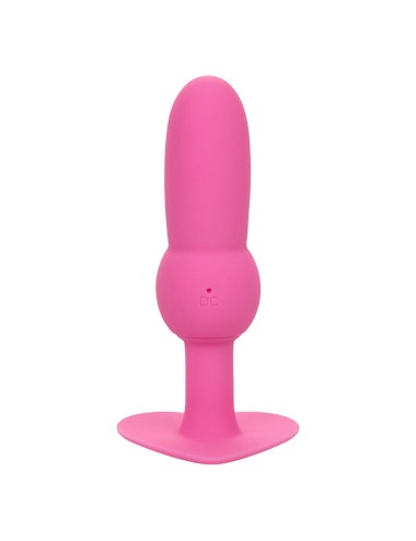 CALEXOTICS - FIRST TIME PLUG ANALE SONDA PERLINE 10 VIBRAZIONI ROSA