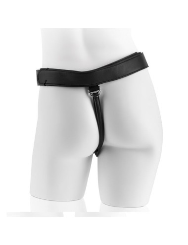 KING COCK - IMBRACATURA PER CAZZO KING CON PENE NERO REALISTICO 22