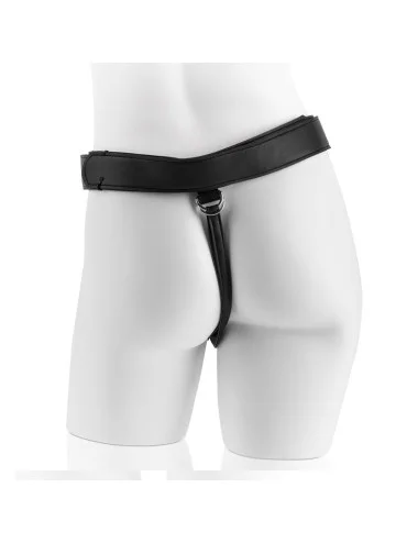 KING COCK - IMBRACATURA PER CAZZO KING CON PENE NERO REALISTICO 22