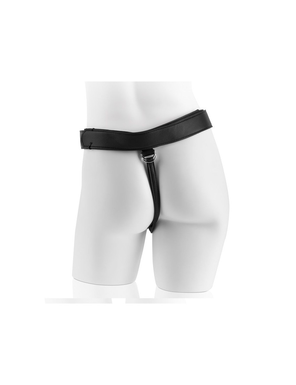 KING COCK - IMBRACATURA PER CAZZO KING CON PENE NERO REALISTICO 22