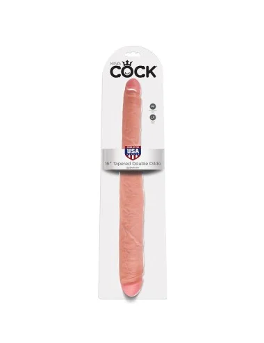 KING COCK DOPPIO DILDO NATURALE 40