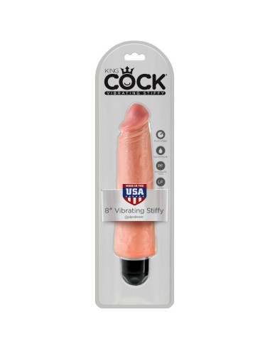 KING COCK - VIBRATORE REALISTICO RIGIDO 20