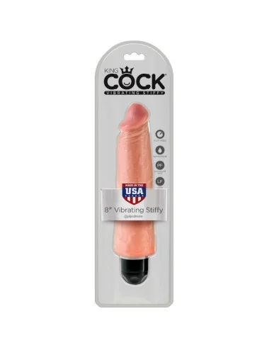 KING COCK - VIBRATORE REALISTICO RIGIDO 20