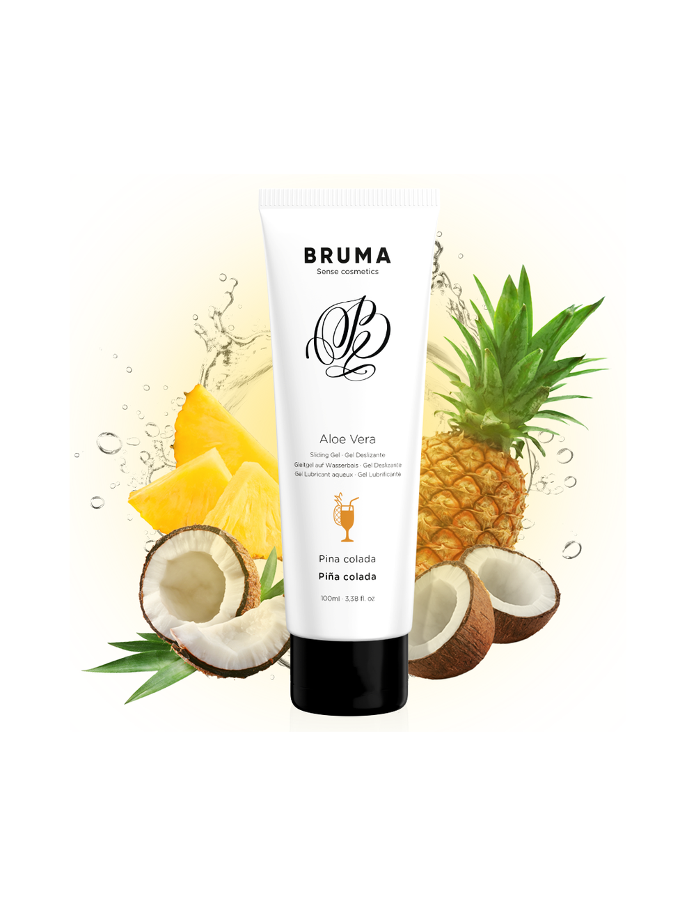 BRUMA - GEL SCORREVOLE ALOE VERA GUSTO PINA COLADA 100 ML BRUMA - GEL SCORREVOLE ALOE VERA GUSTO PINA COLADA 100 ML