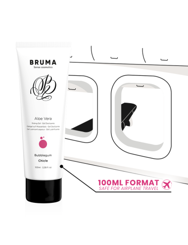 BRUMA - GEL SCORREVOLE ALOE VERA GUSTO BUBBLEGUM 100 ML