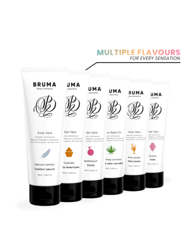 BRUMA - GEL SCORREVOLE ALOE VERA GUSTO BUBBLEGUM 100 ML