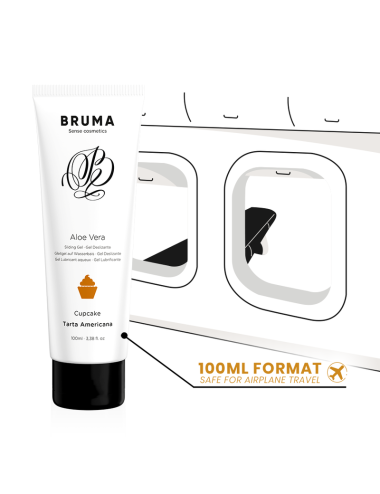 BRUMA - GEL SCORREVOLE ALOE VERA GUSTO CUPCAKE 100 ML