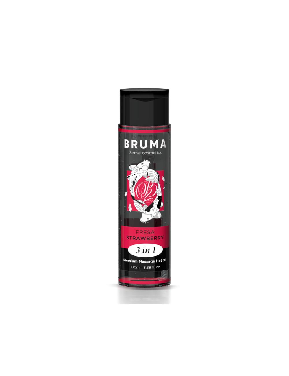 BRUMA - OLIO DA MASSAGGIO PREMIUM EFFETTO CALORE SAPORE FRAGOLA 3 IN 1 - 100 ML BRUMA - OLIO DA MASSAGGIO PREMIUM EFFETTO CALORE SAPORE FRAGOLA 3 IN 1 - 100 ML