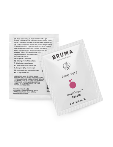 BRUMA - GEL SCORREVOLE ALOE VERA GUSTO BUBBLEGUM 6 ML