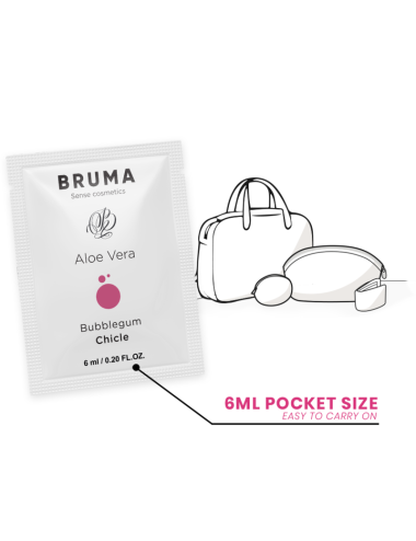 BRUMA - GEL SCORREVOLE ALOE VERA GUSTO BUBBLEGUM 6 ML