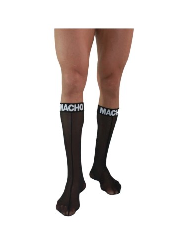 MACHO - CALZINI SOTTILI TAGLIA UNICA NERI
