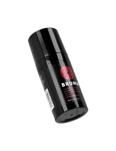 BRUMA - VIBRATORE LIQUIDO ULTRA SCORREVOLE FRAGOLA 15 ML