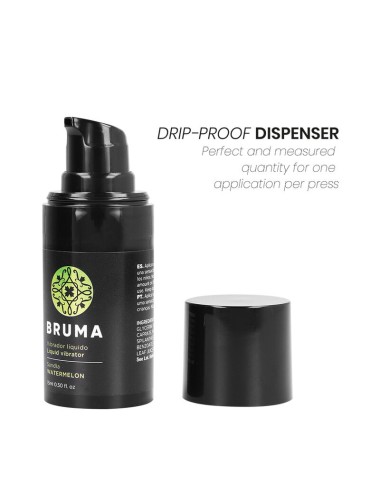 BRUMA - VIBRATORE LIQUIDO ULTRA SCORREVOLE ANGURIA 15 ML