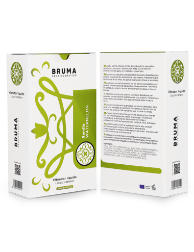 BRUMA - VIBRATORE LIQUIDO ULTRA SCORREVOLE ANGURIA 15 ML