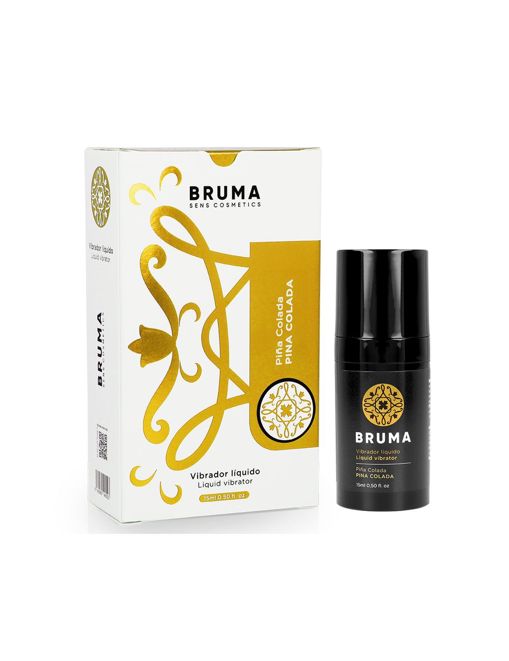 BRUMA - VIBRATORE LIQUIDO ULTRA SCORREVOLE PINA COLADA 15 ML
