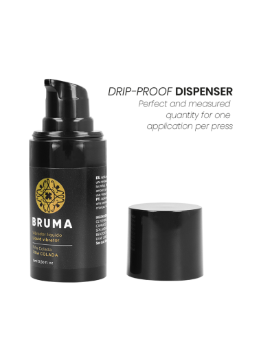 BRUMA - VIBRATORE LIQUIDO ULTRA SCORREVOLE PINA COLADA 15 ML