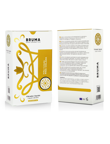 BRUMA - VIBRATORE LIQUIDO ULTRA SCORREVOLE PINA COLADA 15 ML