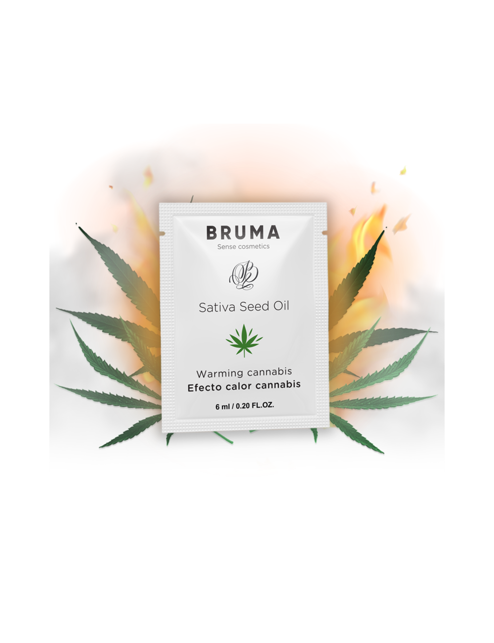 BRUMA - GEL SCORREVOLE ALL''OLIO DI SEMI DI SATIVA GUSTO CANNABIS RISCALDANTE 6 ML BRUMA - GEL SCORREVOLE ALL''OLIO DI SEMI DI SATIVA GUSTO CANNABIS RISCALDANTE 6 ML