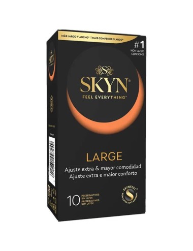 SKYN - PRESERVATIVI LARGE EXTRA ADJUSTMENT 10 UNITÀ