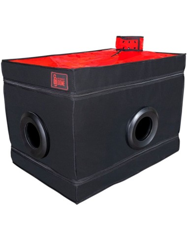 SECRET DOME - KINK CLUB LA NICHE CABIN NERO E ROSSO