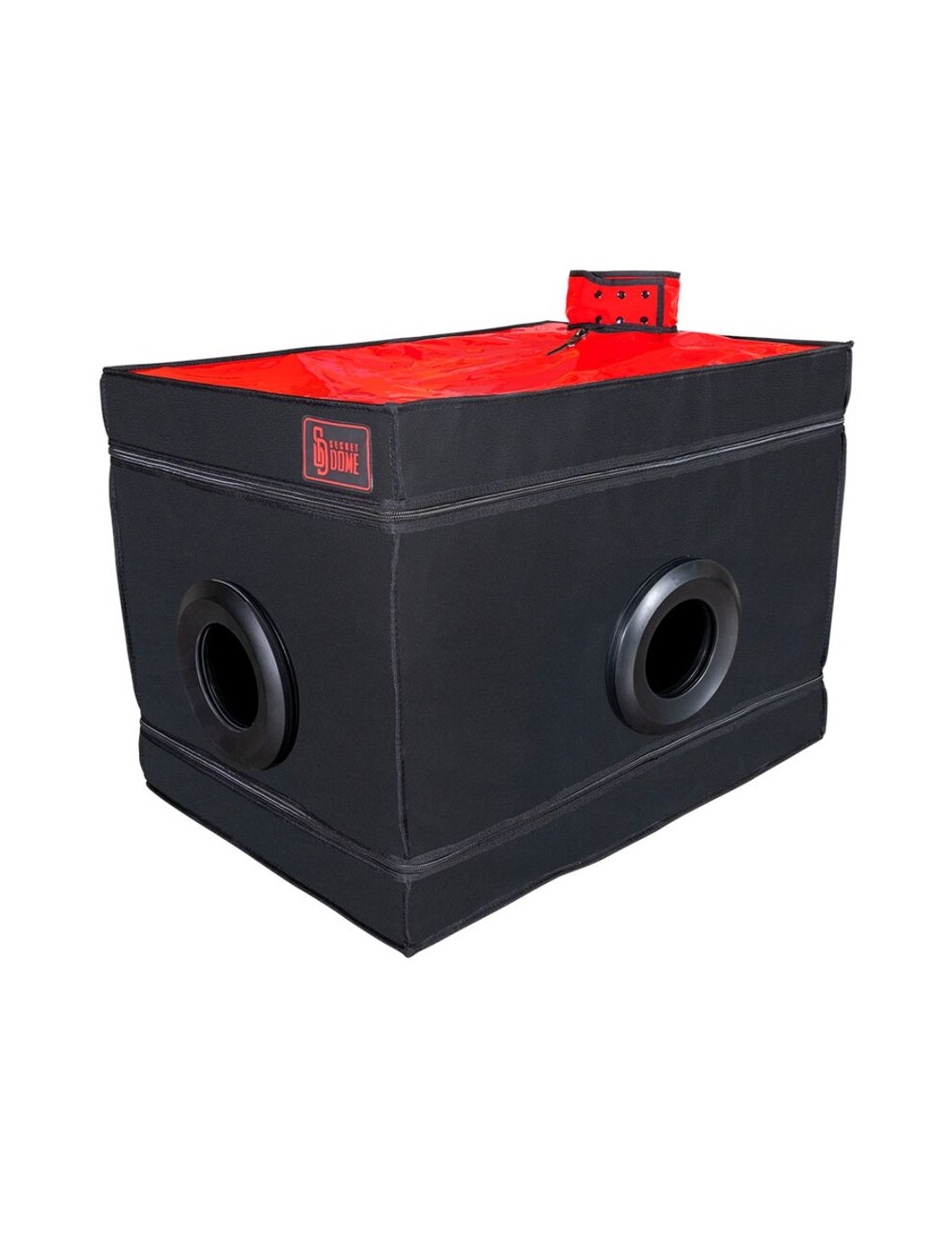 SECRET DOME - KINK CLUB LA NICHE CABIN NERO E ROSSO