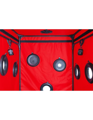 SECRET DOME - KINK CLUB CABIN SCANDALE NERO E ROSSO