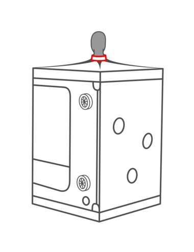 SECRET DOME - KINK CLUB CABIN SCANDALE NERO E ROSSO