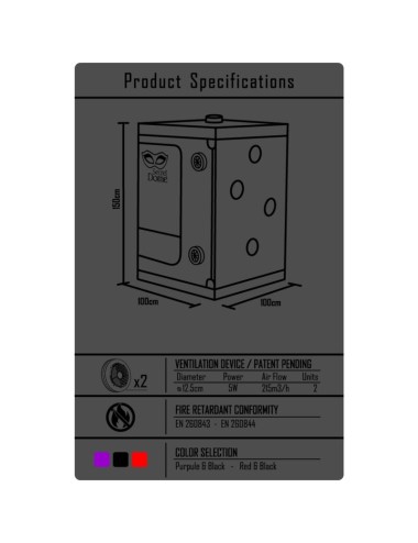 SECRET DOME - KINK CLUB CABIN SCANDALE NERO E ROSSO