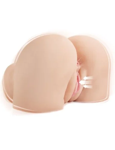 PDX ELITE - BACK THAT ASS UP MASTURBATORE REALISTICO VIBRANTE PER VAGINA E ANO
