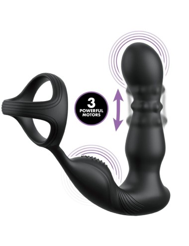 COLLEZIONE ANAL FANTASY ELITE - ANELLO ANALE VIBRANTE E MASSAGGIATORE CON TELECOMANDO