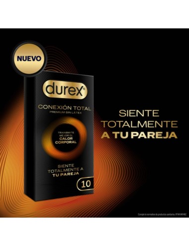 DUREX - TOTAL CONNECTION ULTRA FINE PLUS SENZA LATTICE 10 UNITÀ