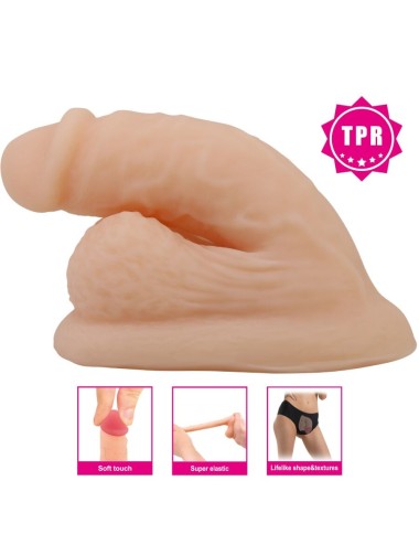 PRETTY LOVE - WILDON DILDO ULTRA REALISTICO ED ELASTICO 10 CM NATURALE