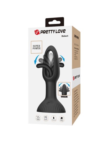 PRETTY LOVE - HUBERT ANAL PLUG CON 7 MODALITÀ DI VIBRAZIONE