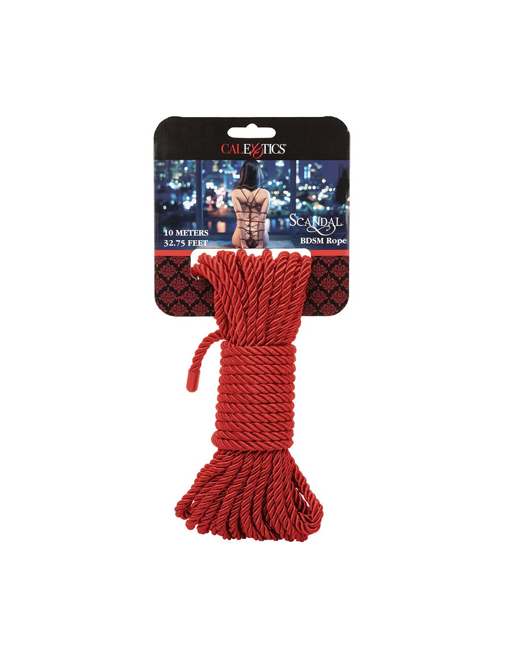 CALEXOTICS - SCANDAL CORDA ROSSA BDSM 10 M CALEXOTICS - SCANDAL CORDA ROSSA BDSM 10 M