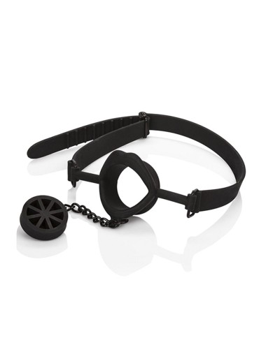 CALEXOTICS - SCANDAL BAFFO CON TAPPO IN SILICONE NERO