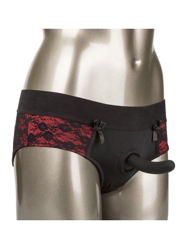 CALEXOTICS - SCANDALO SET DI SLIP SENZA CAVALLO CON DILDO TAGLIA L/XL